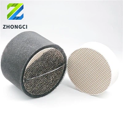 Round Honeycomb Ceramic
